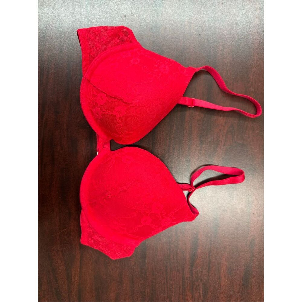 Victoria’s Secret Red Push Up Bra Size 34B